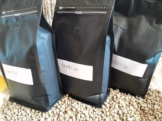 Ugandan Fresh Unroasted Green Arabica AA Coffee Beans